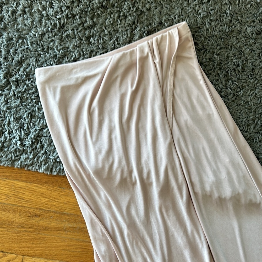 FREE PEOPLE Women's Dusty Dogwood Smoke & Mirrors Pull On Faux Wrap Skirt XS - Picture 6 of 15